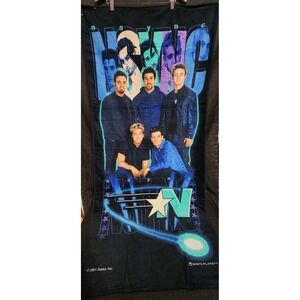 2001 Winterland Nsync Pop Boy Band‎ Vintage Beach Towel Wall Art Y2K EUC
